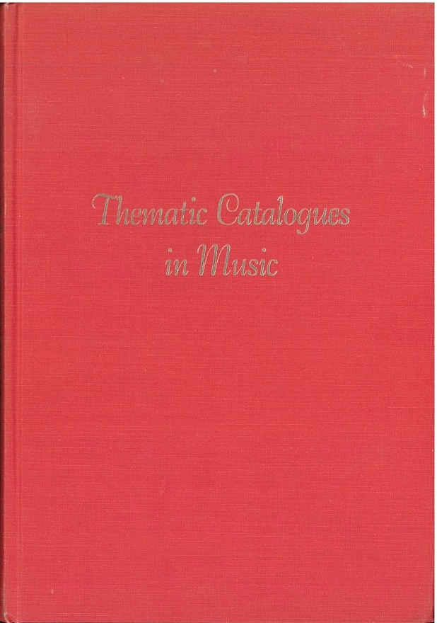 Thematic Catalogues in Music